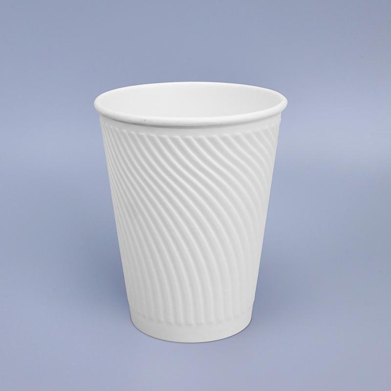 Corrugated hot cup